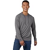 32 Degrees Men's Cool Classic Long Sleeve Hooded T-Shirt | Anti-Odor | 4-Way Stretch | Moisture Wicking