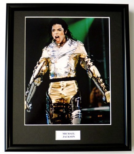 MICHAEL JACKSON/FRAMED PHOTO (1)