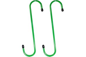 RoadandLord Pair Brake Caliper Hooks, Brake Caliper Hangers, Heavy Duty Hook/Hanger for Automotive Tool Use for Reduce Suspension Work Damage to Brake Hoses (Green)