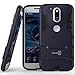 Moto G4 Case, Moto G4 Plus Case, Moto G (4th Gen.) case CoverON [Shadow Armor Series] Hard Slim Hybrid Kickstand Phone Cover for Motorola Moto G4 Plus Moto G4 Moto G (4th Gen.)- Navy Grey
