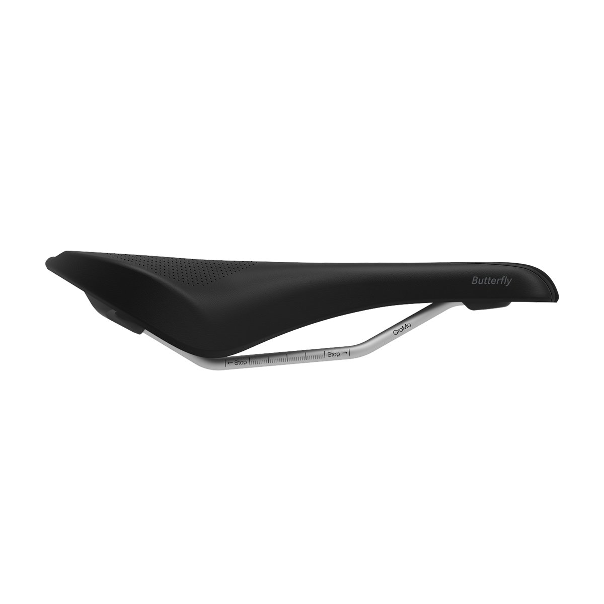 Ergon Women's Butterfly Exera Gel Max Bicycle Saddle, Black, L