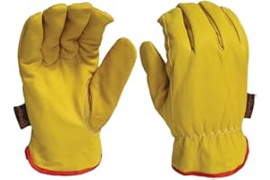 Railhead Gear Insulated 100% Waterproof Winter Goat Skin Work Gloves XS-5XL RH-GSW