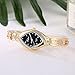 Lvpai Women's Rhombic Gold Watch with Diamonds Analog Quartz P128-4…