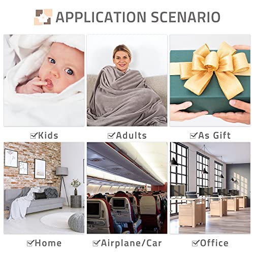 Manatee Lover Flannel Blanket-Just A Girl Manatees Underwater Sea Animal Soft Lightweight Capybara Blankets for Sofa Bed Polyester Throw Warm Blanket Gift for Girl Women(40\'\'x50\'\'for Kids/Children)