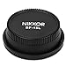 Pixel BF-1A Lens Rear Plus Camera Body Cap for Nikon D90 D7000 D5000 D3100 D3000 D700 D200 D3 D2 D80 Nikkor Lenses,etc.