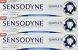 Sensodyne Complete Protection Toothpaste, 3.4 Ounce (Pack of 3)