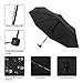 SY COMPACT Travel Umbrella - Lightweight Portable Mini Compact umbrellas-Factory outlet shop (black)