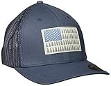 Columbia Men's Mesh Ball Cap, Zinc/Tree Patch, S/M