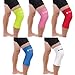 Copper Compression NEW Colored Knee Sleeve - GUARANTEED Best Copper + Zinc Knee Brace With Infused Fit. Unisex For Men And Women. Wear Support Stiff Sore Muscles And Joints, Tendonitis (2XL, Blue)
