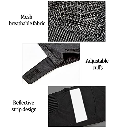 Heren motorjas reflecterende motorjas CE gepantserd - Afbeelding 4