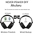 Ahutoru Bluetooth Headphones Over Ear, Hi-Fi Stereo Wireless Headset, Foldable, w/ Built-in Mic and Wired Mode for PC/ Cell Phones/ TV