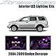 XtremeVision Dodge Durango 2004-2009 (7 Pieces) Red Premium Interior LED Kit Package + Installation Tool
