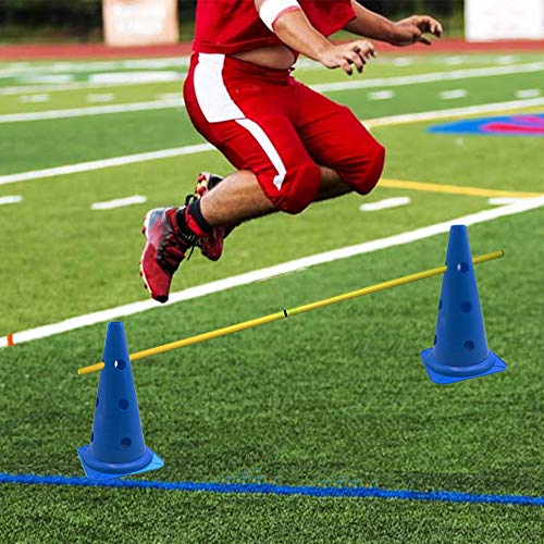 AKA Sports Gear Hurdle-Cones & Poles Set(Cone Only)