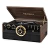 Victrola Empire 6-In-1 Bluetooth Record Player Music Centre, Expresso