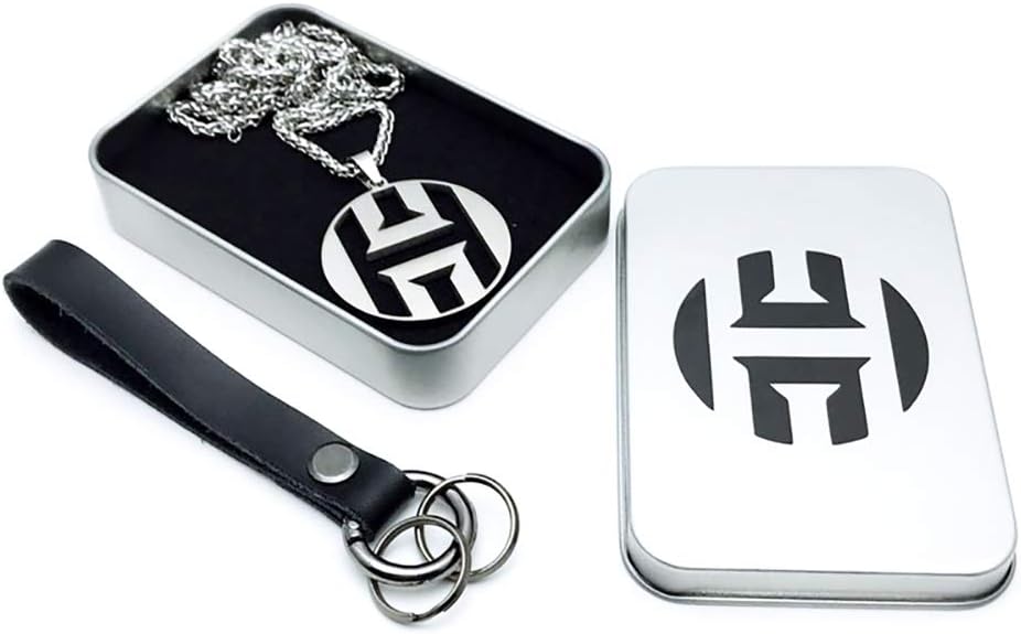 YTBLF Fan Titanium Steel Necklace Pendant, NBA Basketball Star Jordan/Curry/Durant/Hardan/James/Kobe/Owen Fan Necklace Pendant