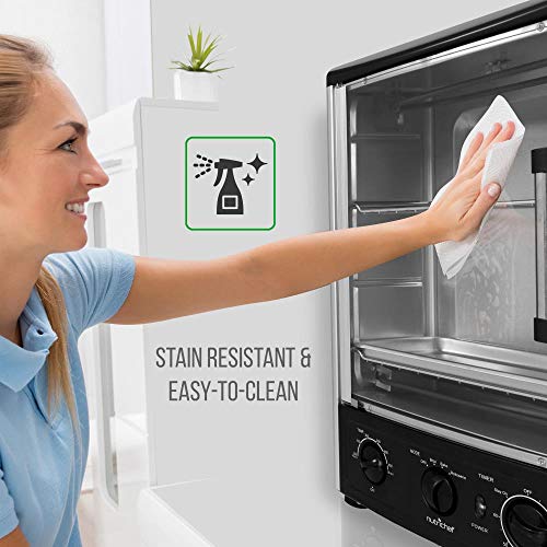 Nutrichef Upgraded MultiFunction Rotisserie Oven Vertical Countertop