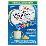 Go & Grow By Similac Milk Based Toddler Drink, Vanilla, Powder Sticks (4 packs of 16 sticks)
