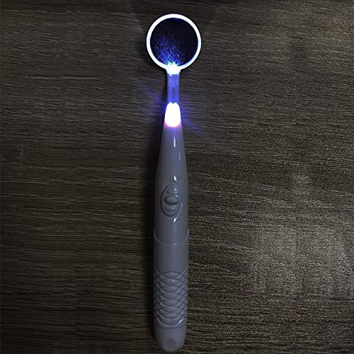 Tovendor Dental Mirror with LED Light, Anti-fog Teeth Mouth Inspection Mirror, Dentist Home Use Tools