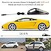 Reserwa [5th Gen] Car Vacuum 12V 106W Car Vacuum Cleaner 4500PA Much Stronger Suction Potable Handheld Auto Vacuum Cleaner with 16.4FT(5M) Power Cord, Carrying Bag, Cleaning Brush (Black)