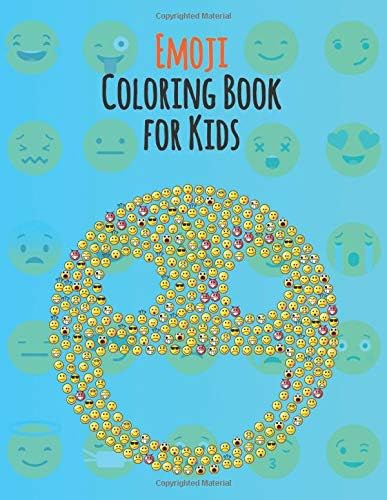 Emoji Coloring Book for Kids: An Emoji Coloring Book for Kids with 130 Funny, Cute, and Easy Coloring Pages
