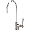 Kingston Brass Gourmetier KS7198TL Templeton Single Handle Water Filtration Faucet, Brushed Nickel