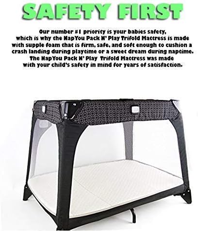 size of pack and play mattress