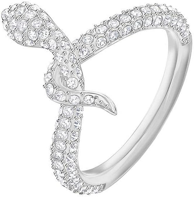 Anelli Di Bigiotteria D'argento In Cristallo Misura Anello 14 - Foto 10