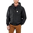 Carhartt Men's Rain Defender Relaxed Fit Lightweight Insulated Hooded Jacket