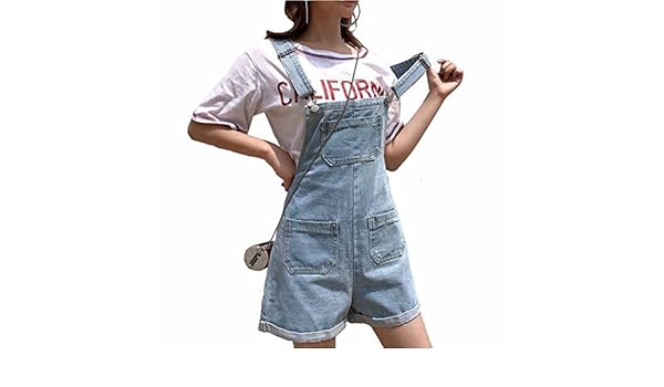 comfy short overalls
