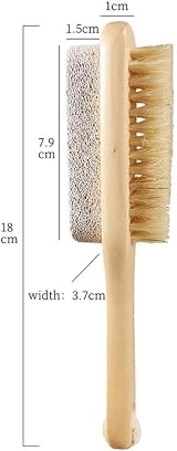 Milisten Double-Sided Foot File Callus Remover for Men Women Soft Feet Pedicure view 6