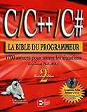 C/C++/C# : La Bible du programmeur (1 livre + 1 CD-Rom) by 