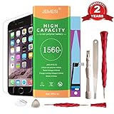 JEMESI Battery for Model iPhone 5S-5C with Repair Tool Kits,Instructions and Screen Protector,New 0 Cycle Battery Replacement [24-Month Warranty]