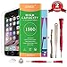 JEMESI Battery for Model iPhone 5S-5C with Repair Tool Kits,Instructions and Screen Protector,New 0 Cycle Battery Replacement [24-Month Warranty]