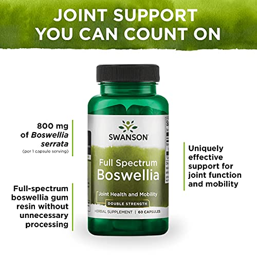 Swanson Double Strength BoswelliaHerbal Supplement Promoting Joint