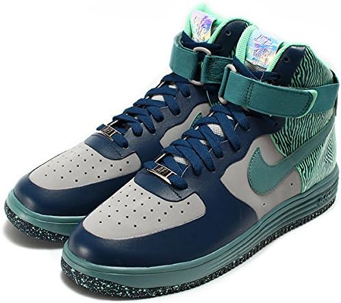 Amazon ナイキ Nike メンズ 27 5cm Lunar Force 1 Ns Hi Prm ルナ フォースワン グレー ネイビー グリーン ハイカットスニーカー 27 5cm 並行輸入品 Nike ナイキ スニーカー