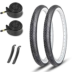 2-Pack Cruiser Bike Tires Set: MOHEGIA 26 x 2.125