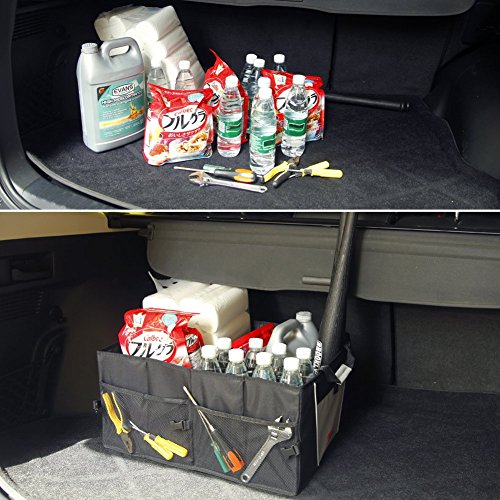 Auto Trunk Organizer, EZOWare Cargo Trunk Collapsable Storage Container