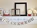 Thank You Wedding Bunting Banner Photo Booth Props Garland Anniversary Bridal Party Decoration (Gold)