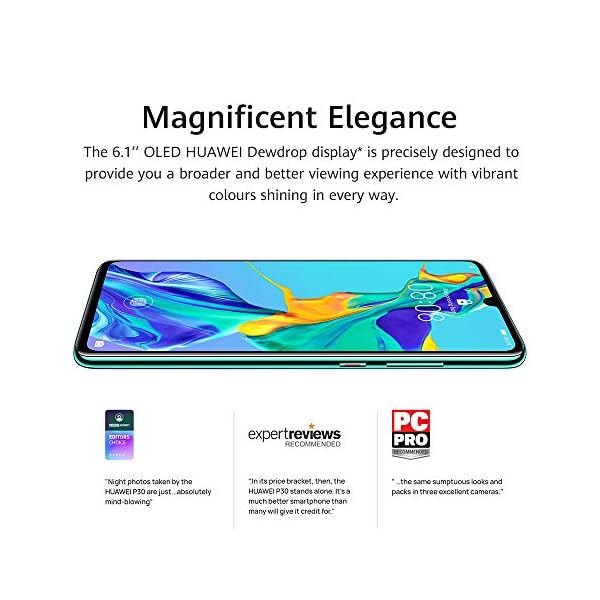 Huawei-P30-128-GB-61-Inch-OLED-Display-Smartphone-with-Leica-Triple-Camera-6GB-RAM-EMUI-910-Sim-Free-Android-Mobile-Phone-Single-SIM-Aurora-UK-Version Huawei P30 128 GB 6.1 Inch OLED Display Smartphone with Leica Triple Camera, 6GB RAM, EMUI 9.1.0 Sim-Free Android Mobile…