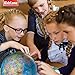 Interactive Globe for Kids, 2 in 1, Day View World Globe and Night View Illuminated Constellation Map