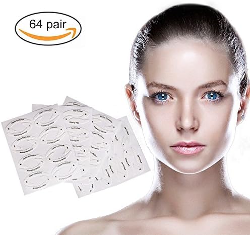 64 Pairs Eyeliner Stencil Stickers Smoky Eyeshadow Shaper Eyeshadow Guide Template Profession Classic Beauty Quickly Makeup Guide Template