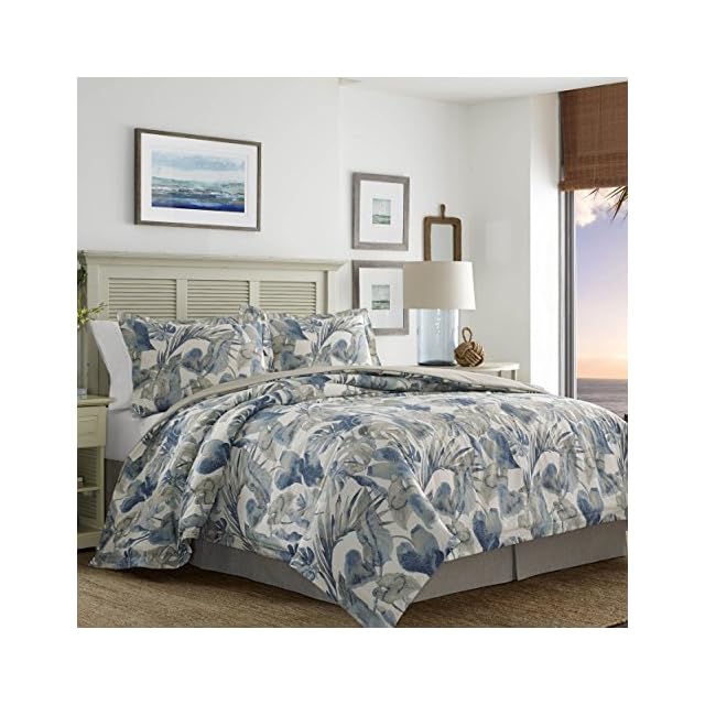 Tommy Bahama Raw Coast Collection Comforter Set Premium Quality Ultra Soft Breathable Cotton