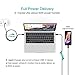 Bqeel BC-C01C1 USB-C to USB-C 3.1 Gen 1 Cable with Power Delivery for USB Type-C Devices Including Galaxy S8, S8+, Google Pixel, Nexus 6P, Huawei Matebook, Nintendo Switch, MacBook and More