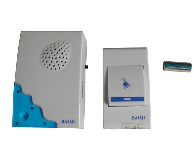 Buy SuperIt Wireless Remote Control Door Calling Bell (Multicolor