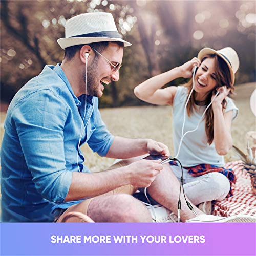 UGREEN Audio Splitter Kabel 3.5 mm Male naar Dubbel Female Headset Adapter Kabel Nylon Aux Kabel voor Koptelefoons… - Afbeelding 3