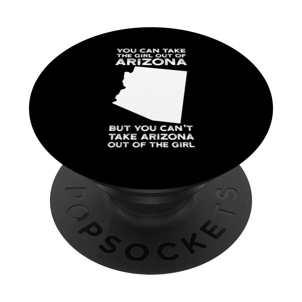 you can take the girl out of Arizona American State USA PopSockets Swappable PopGrip