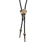 Joxevyia Bolo Tie for Men Southwestern Cowboy Raven