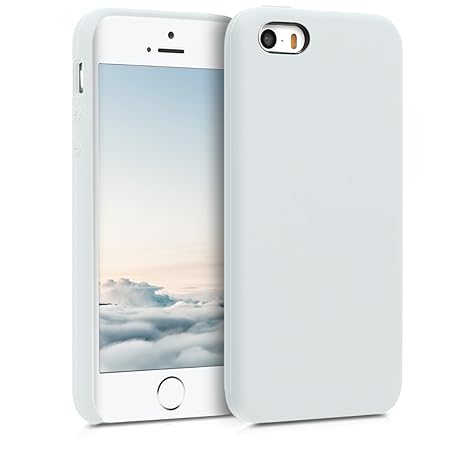 kwmobile Apple iPhone SE / 5 / 5S Hülle - Handyhülle für Apple iPhone SE / 5 / 5S - Handy Case in weiß