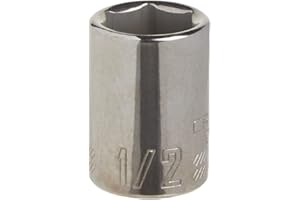 CRAFTSMAN Shallow Socket, SAE, 3/8-Inch Drive, 1/2-Inch, 6-Point (CMMT43003)