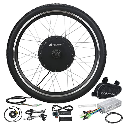 Voilamart Ebike Conversion Kit 24" Front Wheel 48V 1000W Electric